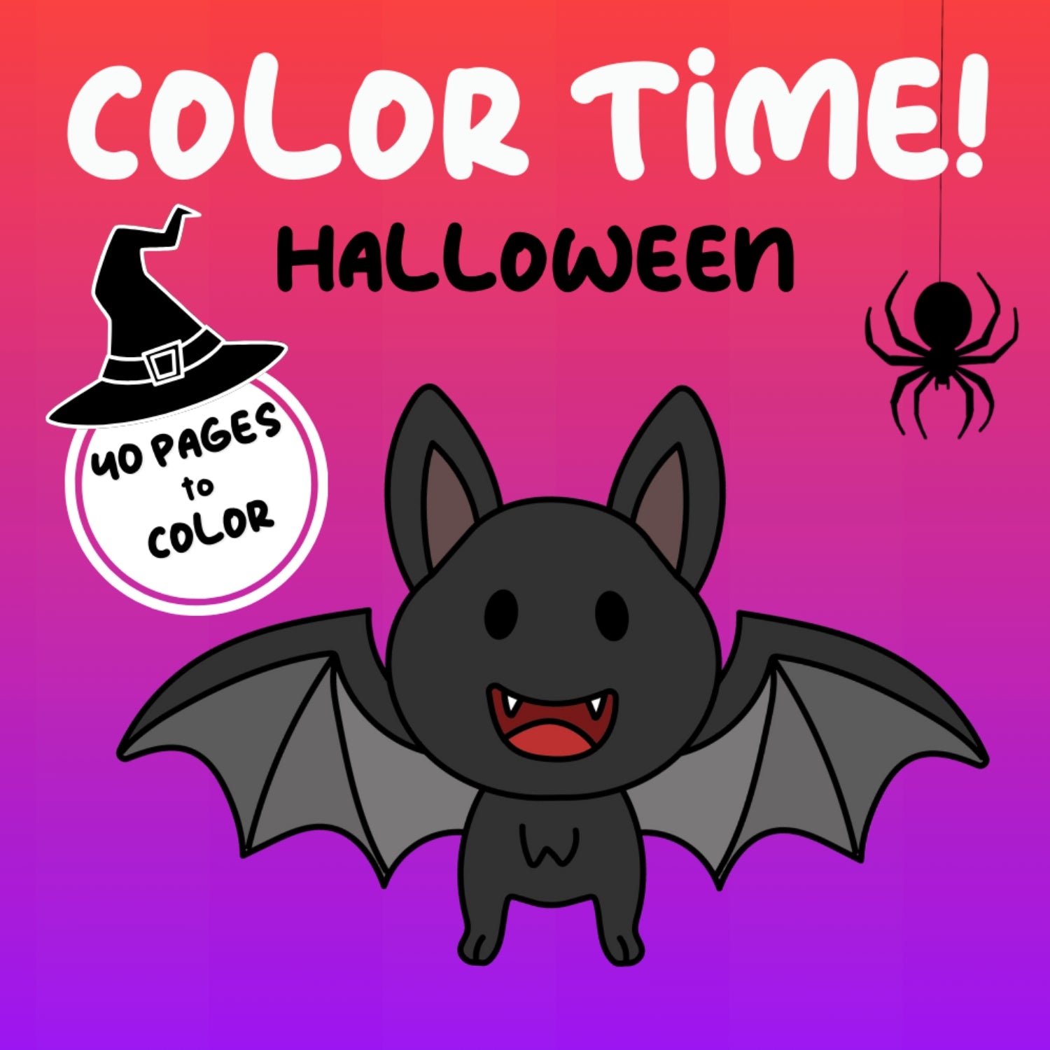 Color Time! Halloween: A Spooky and Cute Coloring Book