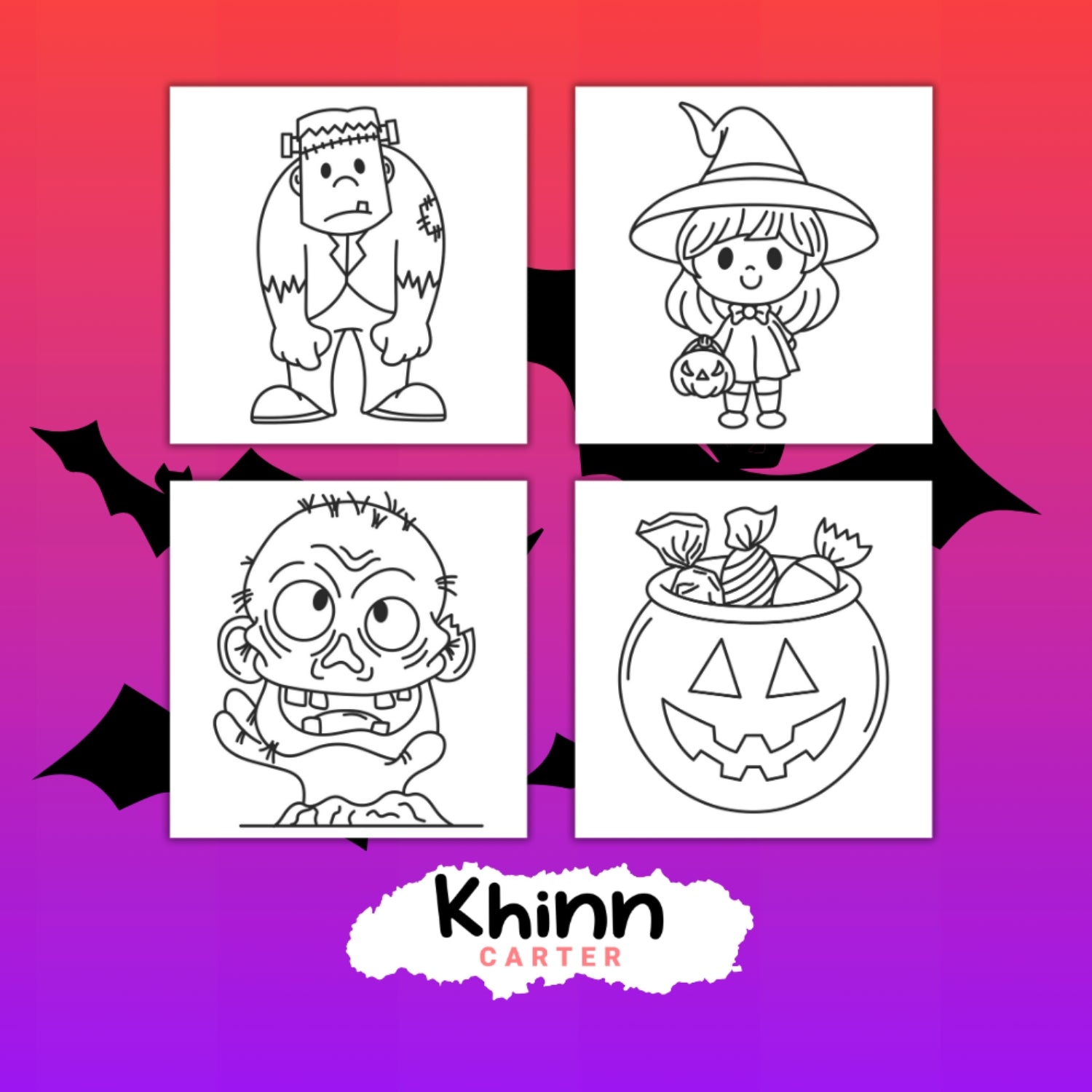 Color Time! Halloween: A Spooky and Cute Coloring Book